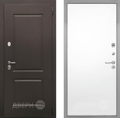 Входная металлическая Дверь Интекрон (INTECRON) Кампо Гладкая Силк Сноу в Орехово-Зуево