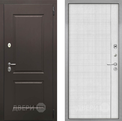 Дверь Интекрон (INTECRON) Кампо В-07 с молдингом Лофт белый в Орехово-Зуево