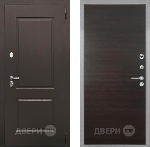 Входная металлическая Дверь Интекрон (INTECRON) Кампо Гладкая Эковенге поперечный в Орехово-Зуево