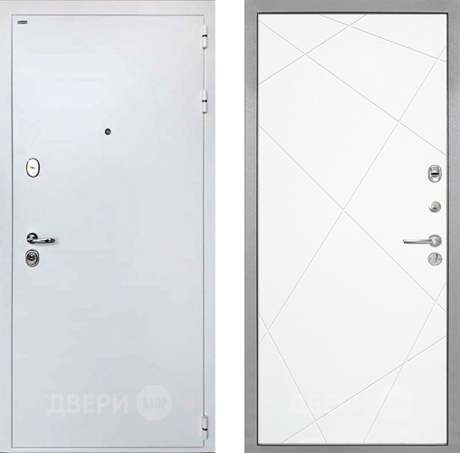 Входная металлическая Дверь Интекрон (INTECRON) Колизей White Лучи-М Софт милк в Орехово-Зуево