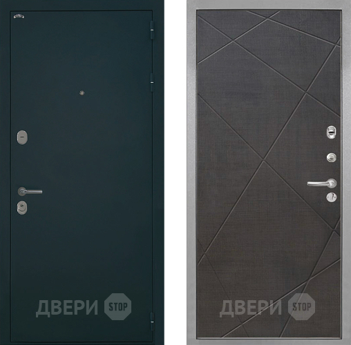 Входная металлическая Дверь Интекрон (INTECRON) Греция Лучи-М Венге распил кофе в Орехово-Зуево