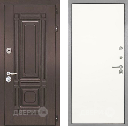 Входная металлическая Дверь Интекрон (INTECRON) Италия Гладкая Слоновая кость в Орехово-Зуево