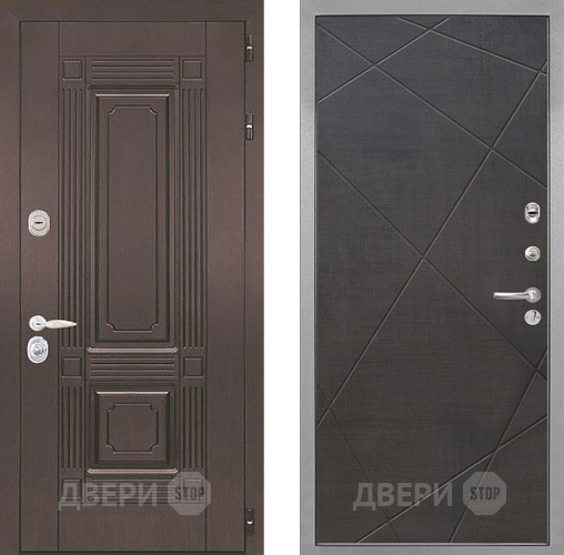 Дверь Интекрон (INTECRON) Италия Лучи-М Венге распил кофе в Орехово-Зуево