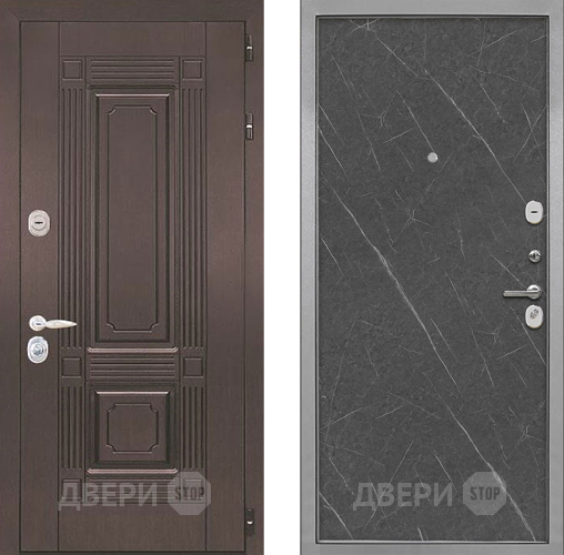 Дверь Интекрон (INTECRON) Италия Гладкая Гранит лава оникс в Орехово-Зуево