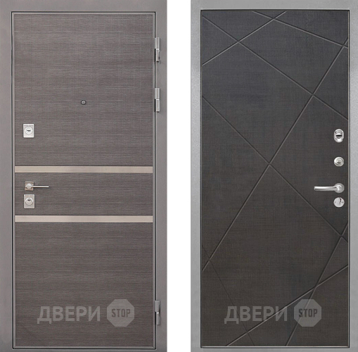 Дверь Интекрон (INTECRON) Неаполь Лучи-М Венге распил кофе в Орехово-Зуево