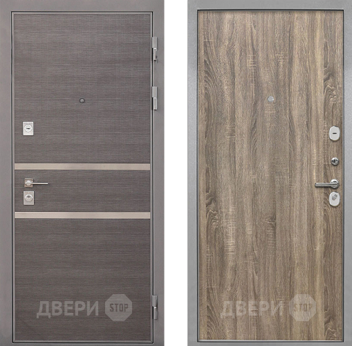 Дверь Интекрон (INTECRON) Неаполь Гладкая Дуб турин в Орехово-Зуево
