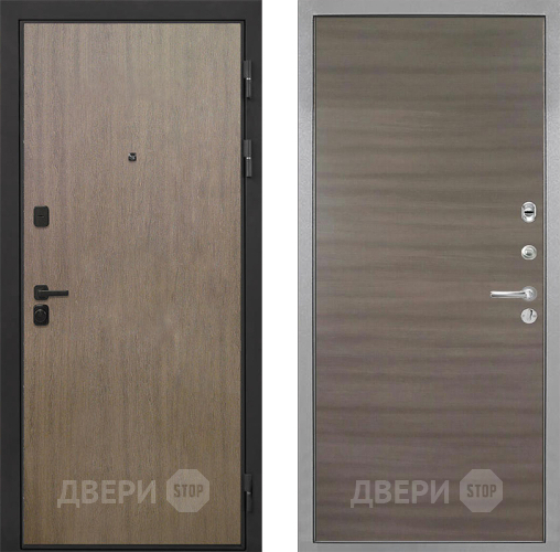 Входная металлическая Дверь Интекрон (INTECRON) Профит Black Венге Коричневый Гладкая Дуб тоскано поперечный в Орехово-Зуево