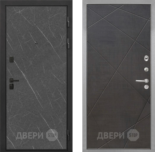 Дверь Интекрон (INTECRON) Профит Black Гранит Лава Оникс Лучи-М Венге распил кофе в Орехово-Зуево