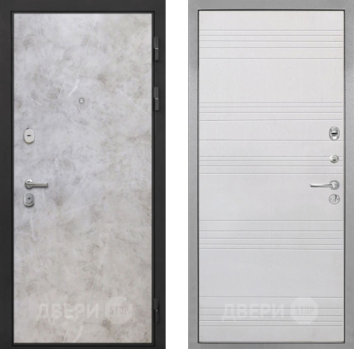 Дверь Интекрон (INTECRON) Гектор Мрамор Светлый ФЛ-316 Белый ясень в Орехово-Зуево