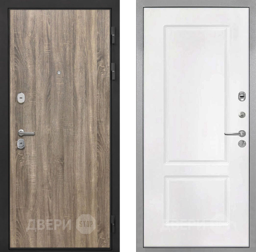 Дверь Интекрон (INTECRON) Гектор Дуб Турин КВ-2 Белый матовый в Орехово-Зуево