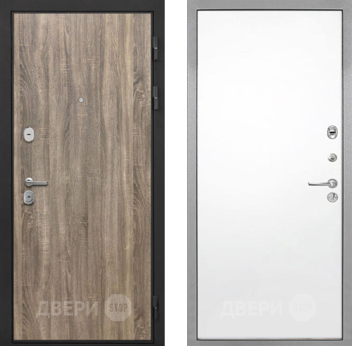 Дверь Интекрон (INTECRON) Гектор Дуб Турин Гладкая Силк Сноу в Орехово-Зуево