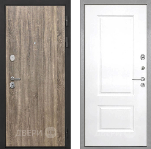 Дверь Интекрон (INTECRON) Гектор Дуб Турин Альба Роял Вуд белый в Орехово-Зуево