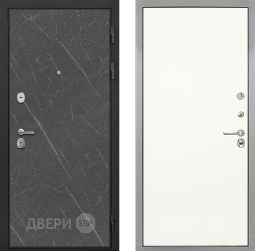 Дверь Интекрон (INTECRON) Гектор Гранит Лава Оникс Гладкая Слоновая кость в Орехово-Зуево