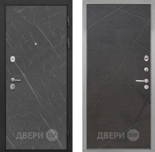 Входная металлическая Дверь Интекрон (INTECRON) Гектор Гранит Лава Оникс Лучи-М Венге распил кофе в Орехово-Зуево