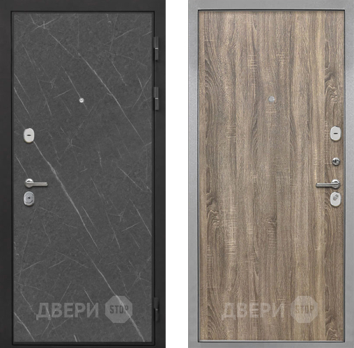 Дверь Интекрон (INTECRON) Гектор Гранит Лава Оникс Гладкая Дуб турин в Орехово-Зуево