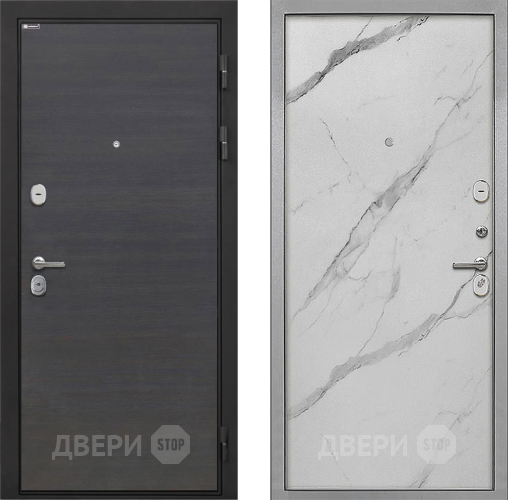 Дверь Интекрон (INTECRON) Гектор Эковенге Гладкая Мрамор натуральный арктик в Орехово-Зуево