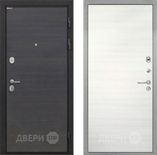 Входная металлическая Дверь Интекрон (INTECRON) Гектор Эковенге Гладкая Дуб сильвер поперечный в Орехово-Зуево