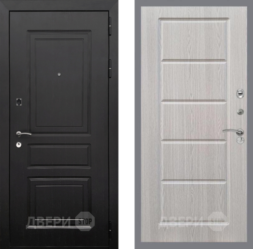 Входная металлическая Дверь Рекс (REX) 6 Венге FL-39 Беленый дуб в Орехово-Зуево