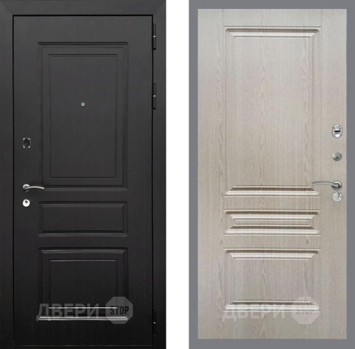 Входная металлическая Дверь Рекс (REX) 6 Венге FL-243 Беленый дуб в Орехово-Зуево