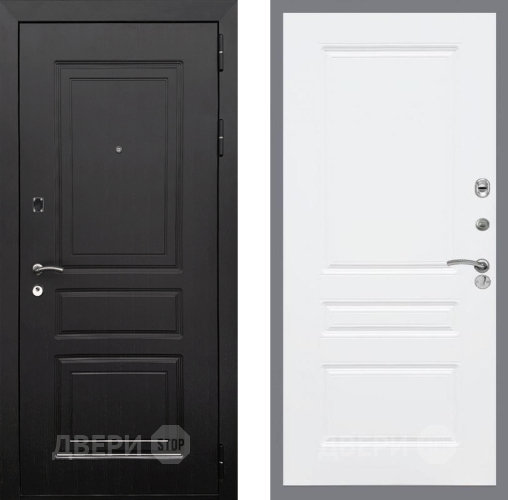 Входная металлическая Дверь Рекс (REX) 6 Венге FL-243 Силк Сноу в Орехово-Зуево