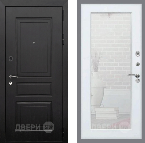 Дверь Рекс (REX) 6 Венге Зеркало Пастораль Силк Сноу в Орехово-Зуево