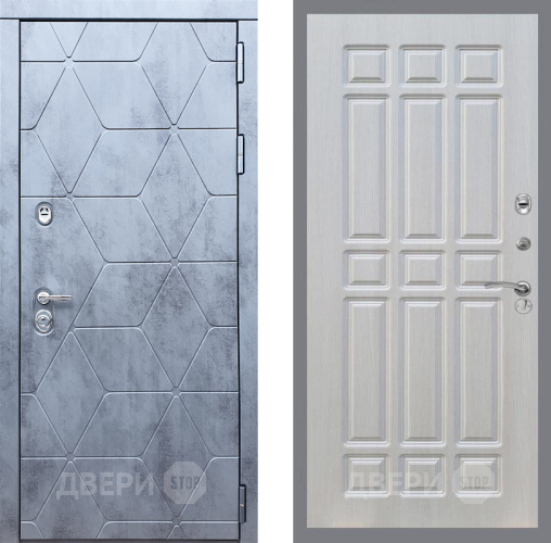 Входная металлическая Дверь Рекс (REX) 28 FL-33 Лиственница беж в Орехово-Зуево