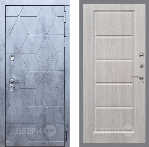 Входная металлическая Дверь Рекс (REX) 28 FL-39 Беленый дуб в Орехово-Зуево