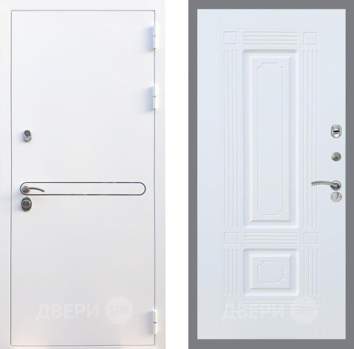 Входная металлическая Дверь Рекс (REX) 27 FL-2 Силк Сноу в Орехово-Зуево