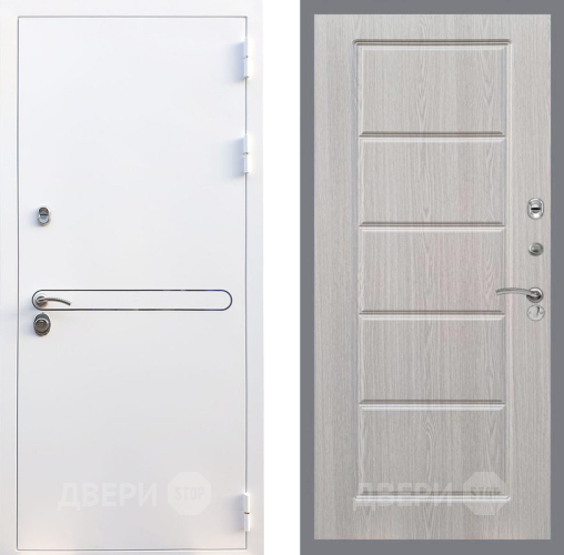 Входная металлическая Дверь Рекс (REX) 27 FL-39 Беленый дуб в Орехово-Зуево