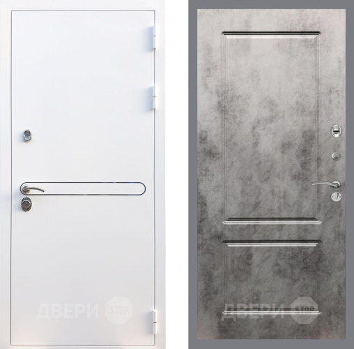 Входная металлическая Дверь Рекс (REX) 27 FL-117 Бетон темный в Орехово-Зуево