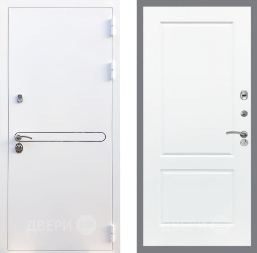 Входная металлическая Дверь Рекс (REX) 27 FL-117 Силк Сноу в Орехово-Зуево