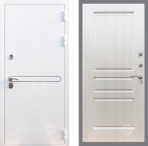 Входная металлическая Дверь Рекс (REX) 27 FL-243 Лиственница беж в Орехово-Зуево