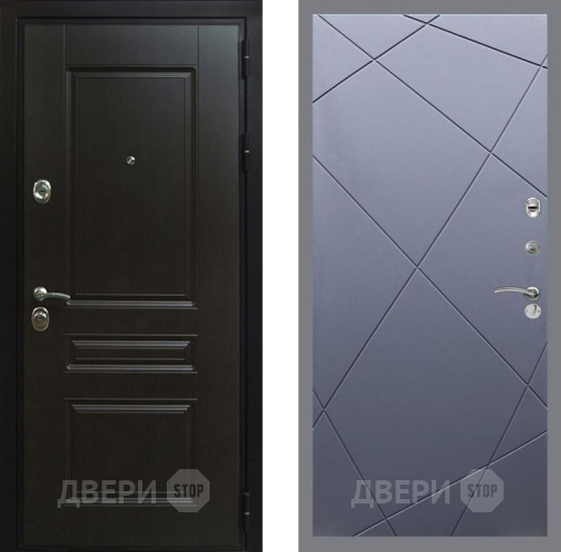 Входная металлическая Дверь Рекс (REX) Премиум-Н FL-291 Силк титан в Орехово-Зуево