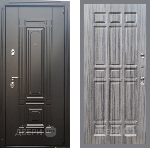 Входная металлическая Дверь Рекс (REX) 9 FL-33 Сандал грей в Орехово-Зуево