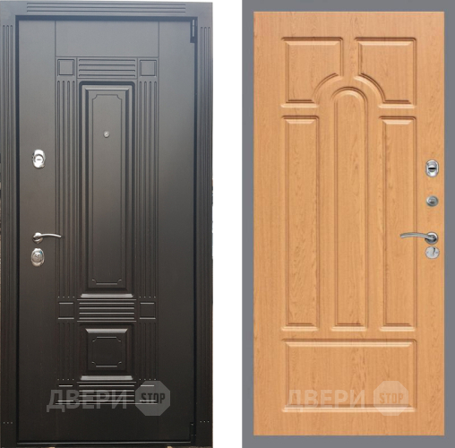 Входная металлическая Дверь Рекс (REX) 9 FL-58 Дуб в Орехово-Зуево