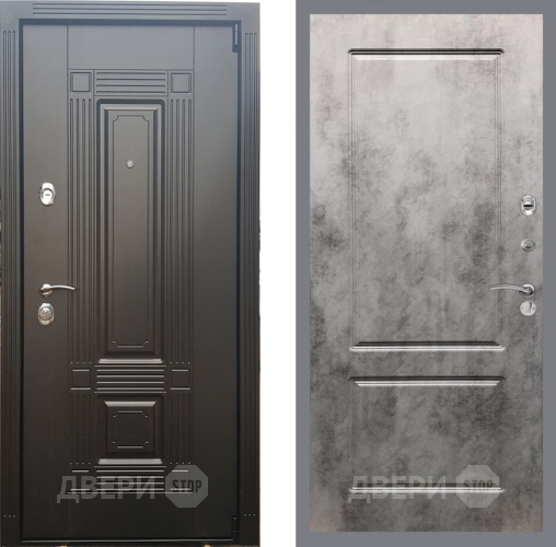 Дверь Рекс (REX) 9 FL-117 Бетон темный в Орехово-Зуево