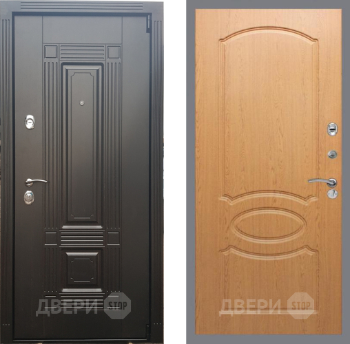 Входная металлическая Дверь Рекс (REX) 9 FL-128 Дуб в Орехово-Зуево