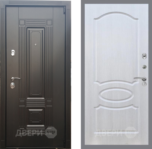 Входная металлическая Дверь Рекс (REX) 9 FL-128 Лиственница беж в Орехово-Зуево