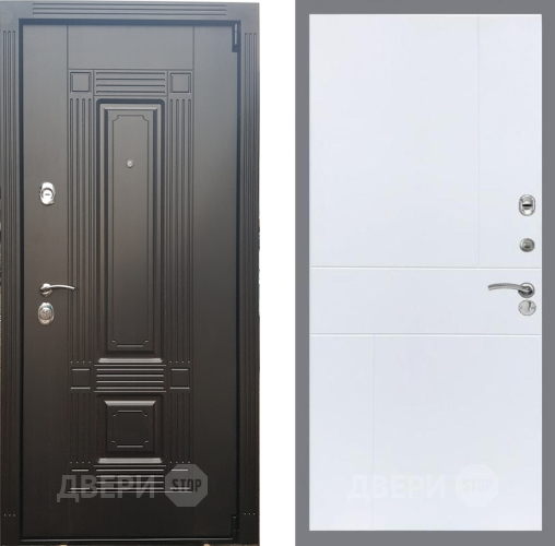 Дверь Рекс (REX) 9 FL-290 Силк Сноу в Орехово-Зуево