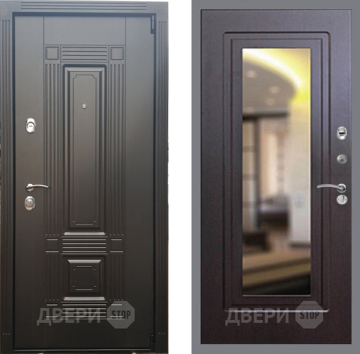 Входная металлическая Дверь Рекс (REX) 9 FLZ-120 Венге в Орехово-Зуево