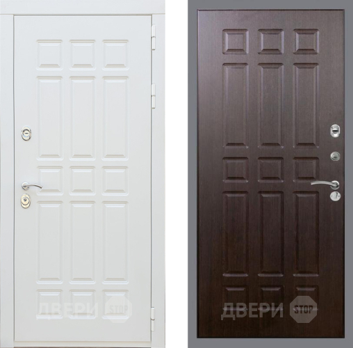 Дверь Рекс (REX) 8 Силк Сноу FL-33 Венге в Орехово-Зуево