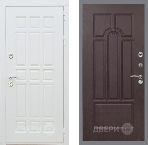 Дверь Рекс (REX) 8 Силк Сноу FL-58 Венге в Орехово-Зуево