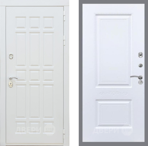 Дверь Рекс (REX) 8 Силк Сноу Смальта Силк Сноу в Орехово-Зуево