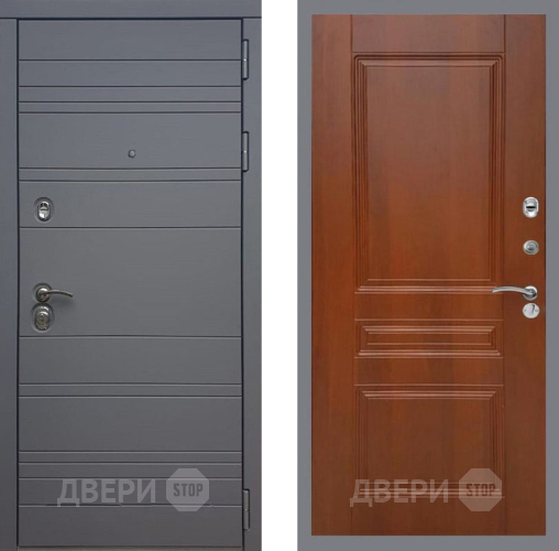 Дверь Рекс (REX) 14 силк титан FL-243 Итальянский орех в Орехово-Зуево