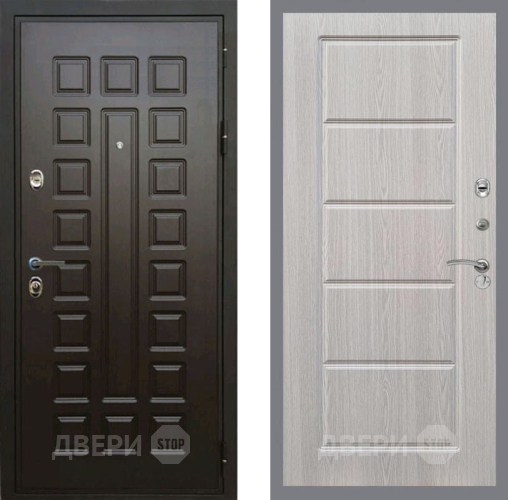 Входная металлическая Дверь Рекс (REX) Премиум 3к FL-39 Беленый дуб в Орехово-Зуево