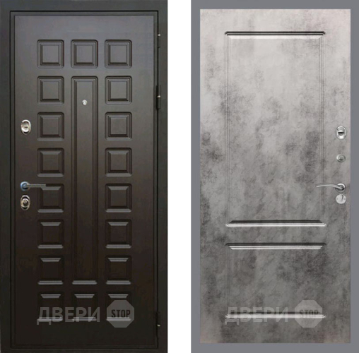 Дверь Рекс (REX) Премиум 3к FL-117 Бетон темный в Орехово-Зуево