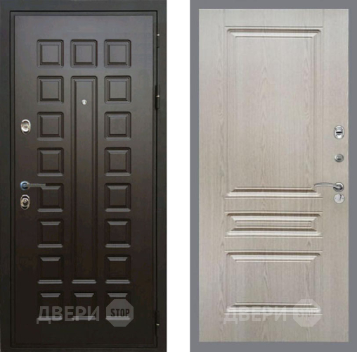 Дверь Рекс (REX) Премиум 3к FL-243 Беленый дуб в Орехово-Зуево