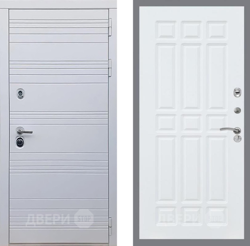 Входная металлическая Дверь Рекс (REX) 14 Силк Сноу FL-33 Силк Сноу в Орехово-Зуево