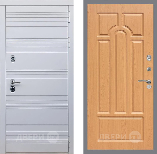 Дверь Рекс (REX) 14 Силк Сноу FL-58 Дуб в Орехово-Зуево