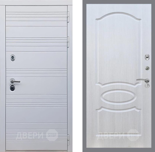 Дверь Рекс (REX) 14 Силк Сноу FL-128 Лиственница беж в Орехово-Зуево